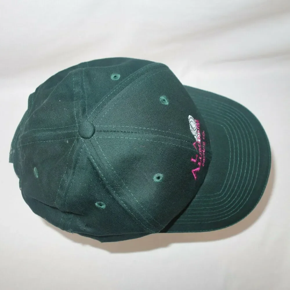 La Aluminum Casting Company Baseball Hat Cap Green Adjustable Strap OS Unisex